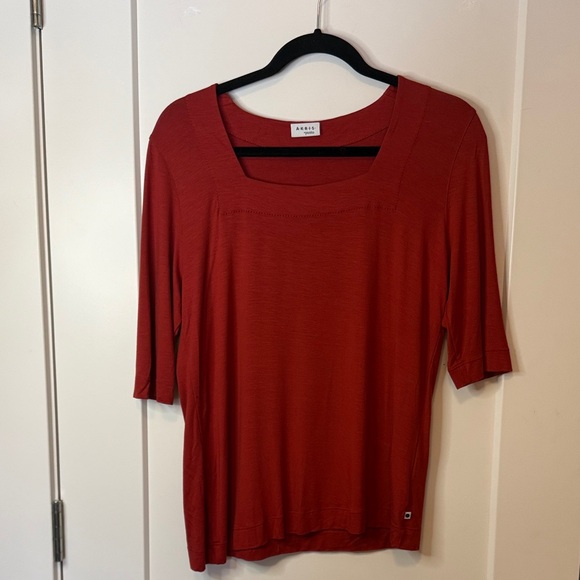 Akris Punto Boat Neck Stretch Top | US 12 - Picture 2 of 7